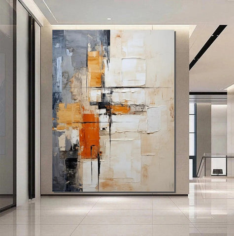Contemporary Painting, Large Paintings for Bedroom, Living Room Acrylic Painting, Modern Wall Art Ideas for Dining Room, Large Canvas Painting-HomePaintingDecor