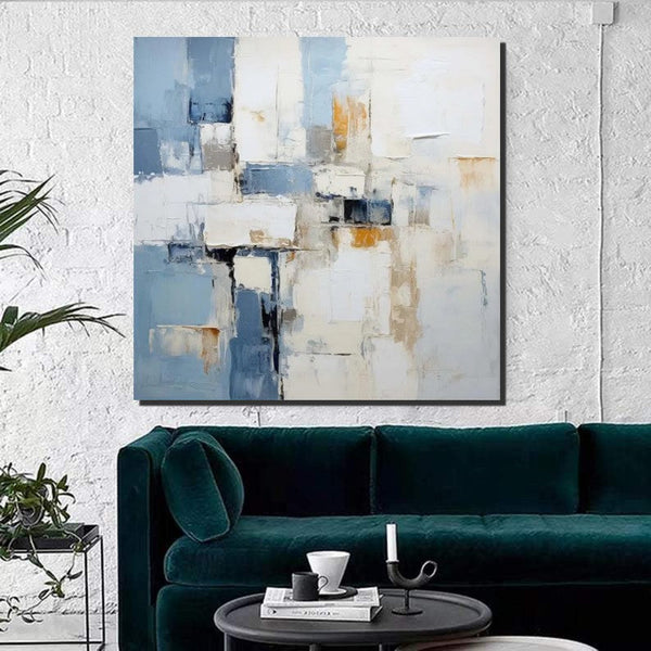 Modern Contemporary Artwork, Buy Paintings Online, Heavy Texture Canvas Art, Abstract Acrylic Paintings for Living Room, Oversized Large Wall Art-HomePaintingDecor