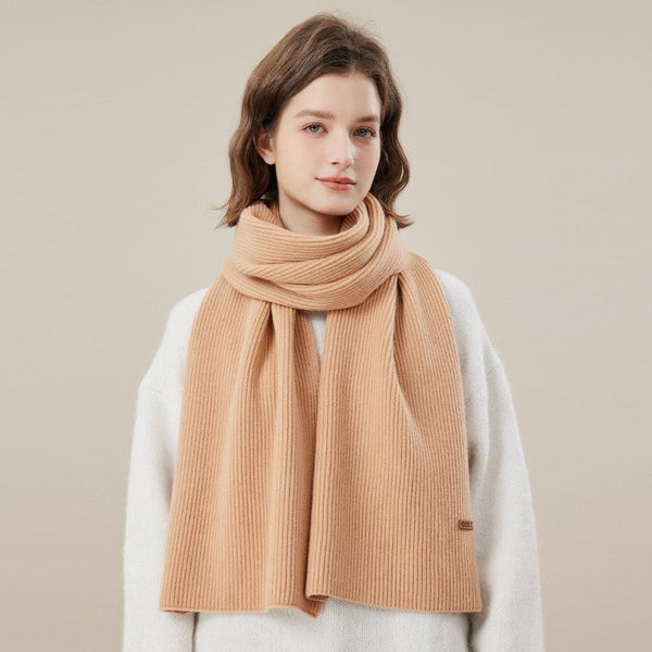 Fashion Designer Scarf, Casual Scarf for Women, Modern Winter Scarf, Cold Weather Scarf, Wool Scarf for Women, Soft Cashmere Scarf for Women-HomePaintingDecor