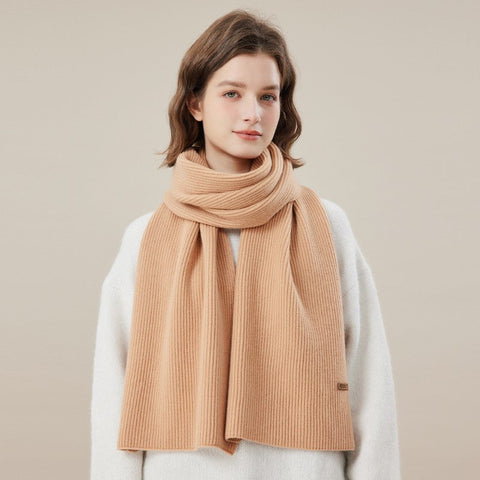 Fashion Designer Scarf, Casual Scarf for Women, Modern Winter Scarf, Cold Weather Scarf, Wool Scarf for Women, Soft Cashmere Scarf for Women-HomePaintingDecor