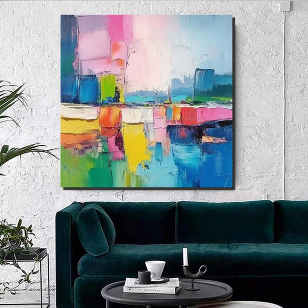Living Room Large Wall Art, Modern Paintings for Bedroom, Heavy Texture Canvas Art, Contemporary Art on Canvas, Heavy Texture Paintings, Original Art Paintings-HomePaintingDecor