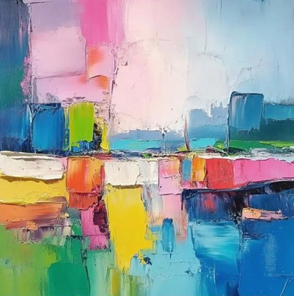 Living Room Large Wall Art, Modern Paintings for Bedroom, Heavy Texture Canvas Art, Contemporary Art on Canvas, Heavy Texture Paintings, Original Art Paintings-HomePaintingDecor