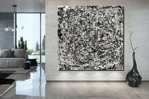 Abstract Canvas Painting, Extra Large Abstract Artwork, Modern Paintings for Dining Room, Hand Painted Wall Painting-HomePaintingDecor