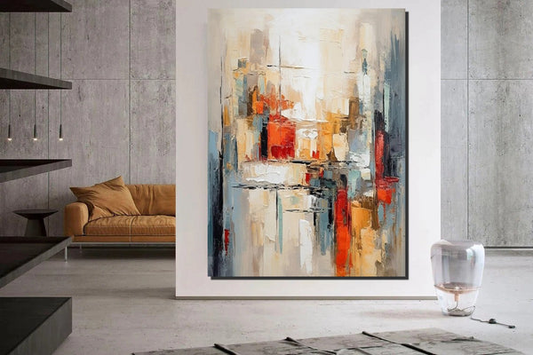 Large Wall Art for Living Room, Contemporary Canvas Art, Modern Paintings for Bedroom, Hand Painted Wall Art, Original Abstract Paintings-HomePaintingDecor