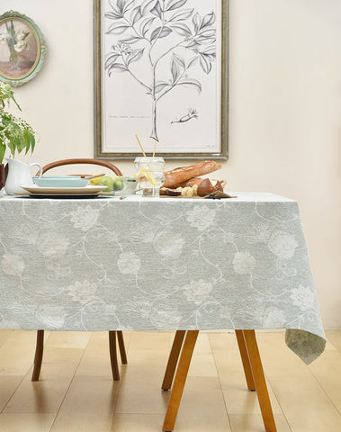 Large Rectangle Tablecloth for Dining Room Table, Country Farmhouse Tablecloth, Square Tablecloth for Round Table, Rustic Table Covers for Kitchen-HomePaintingDecor