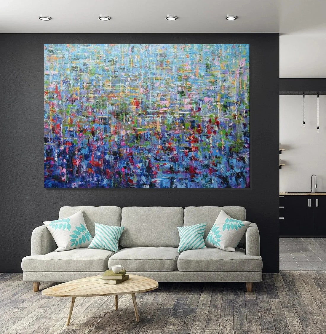 Canvas Painting for Living Room, Large Paintings for Sale, Simple Modern Art, Extra Large Wall Art Painting, Modern Contemporary Abstract Artwork-HomePaintingDecor