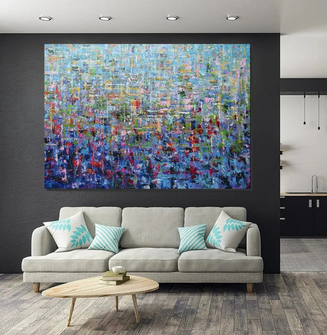 Canvas Painting for Living Room, Large Paintings for Sale, Simple Modern Art, Extra Large Wall Art Painting, Modern Contemporary Abstract Artwork-HomePaintingDecor