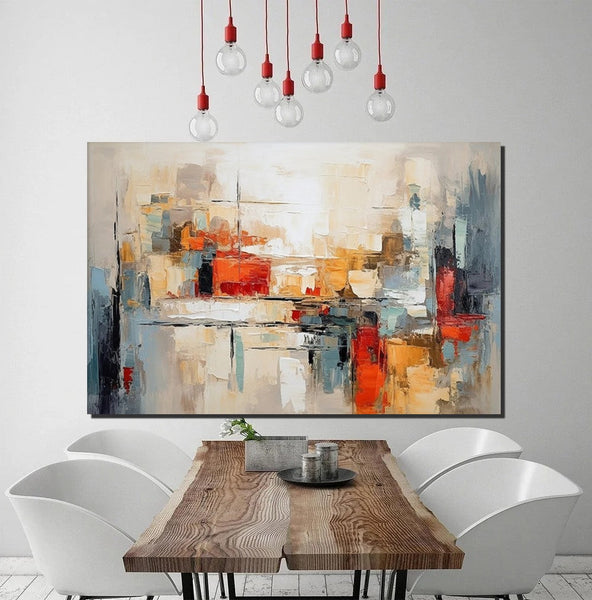 Original Acrylic Paintings, Modern Canvas Art, Modern Paintings for Bedroom, Oversized Wall Art for Living Room, Hand Painted Canvas Artwork-HomePaintingDecor