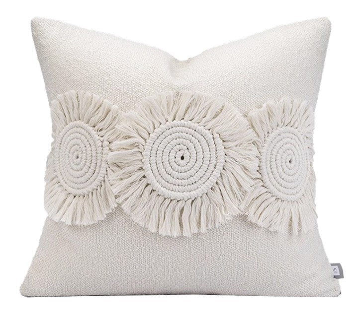 Large Square Modern Throw Pillows for Couch, Contemporary Modern Sofa Pillows for Bedroom, Simple Decorative Throw Pillows, Large Throw Pillow for Interior Design