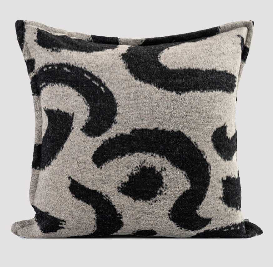 Modern Sofa Pillows for Couch, Contemporary Modern Sofa Pillows, Decorative Throw Pillows for Bedroom, Large Modern Pillow for Bedroom-HomePaintingDecor