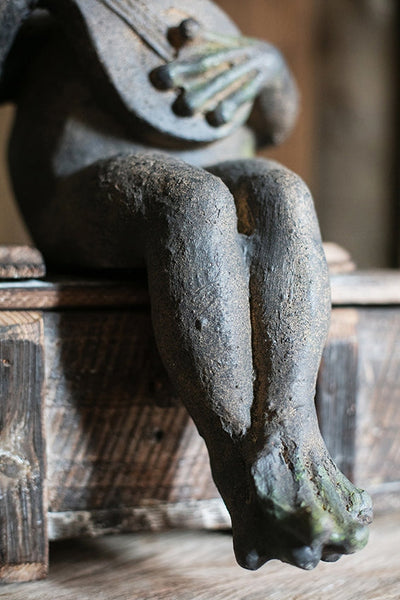 Garden Animal Statues, Unique Modern Garden Sculptures, Frog Flowerpot for Garden Decoration, Beautiful Cute Frog Statues, Creative Villa Outdoor Gardening Ideas-HomePaintingDecor