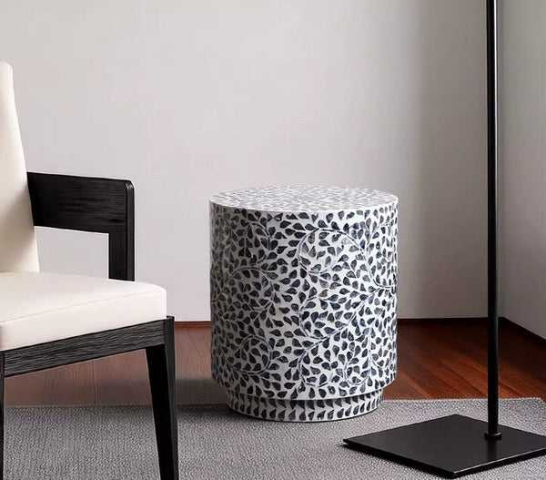 Portable Casual Side Table, Contemporary Round Side Table, Creative Coffee Table, Bedside Small Side Table, Shell Small Sofa Side Table, Contemporary Side Table-HomePaintingDecor