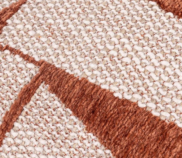 Contemporary Throw Pillow for Living Room, Modern Square Pillows, Large Abstract Throw Pillows for Couch, Modern Sofa Throw Pillows-HomePaintingDecor