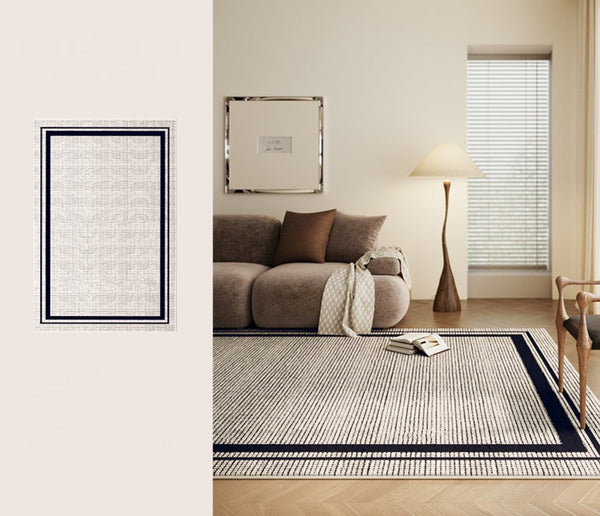 Geometric Modern Rugs for Sale, Contemporary Modern Rugs for Bedroom, Modern Rug Placement Ideas for Living Room, Abstract Rugs for Dining Room-HomePaintingDecor