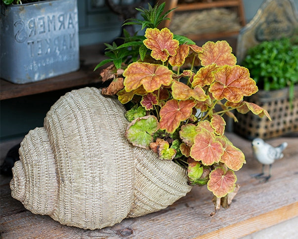 Snail Flowerpot for Garden Decoration, Cute Snail Statues, Garden Animal Statues, Unique Modern Garden Sculptures, Creative Villa Outdoor Gardening Ideas-HomePaintingDecor