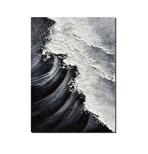 Heavy Texture Acrylic Paintings, Canvas Painting Ideas for Bedroom, Large Abstract Canvas Paintings, Hand Painted Wall Painting-HomePaintingDecor