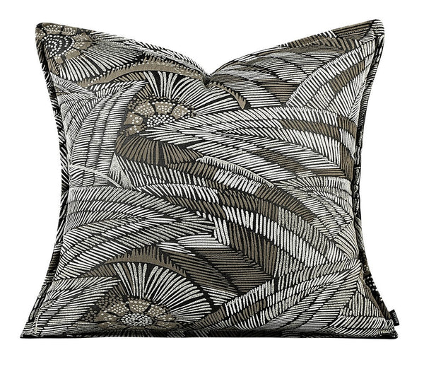 Contemporary Modern Sofa Pillows for Bedroom, Large Square Modern Throw Pillows for Couch, Simple Decorative Throw Pillows, Large Throw Pillow for Interior Design-HomePaintingDecor