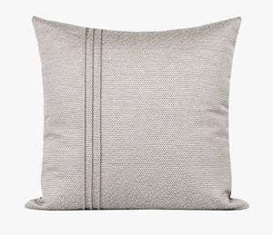 Decorative Throw Pillows for Couch, Large Modern Sofa Throw Pillows, Light Grey Abstract Contemporary Throw Pillow for Living Room-HomePaintingDecor