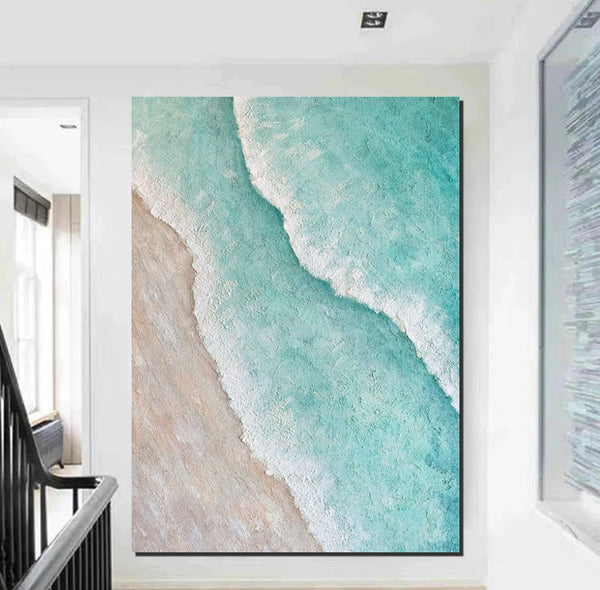 Large Painting on Canvas, Living Room Wall Art Paintings, Buy Paintings Online, Simple Acrylic Painting Ideas, Acrylic Abstract Painting Behind Couch-HomePaintingDecor