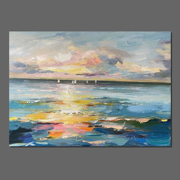 Abstract Canvas Painting, Extra Large Abstract Artwork, Modern Paintings for Dining Room, Hand Painted Canvas Art, Oversized Large Wall Art-HomePaintingDecor