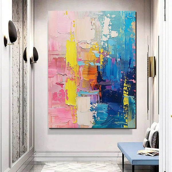 Contemporary Canvas Art, Modern Paintings for Bedroom, Large Wall Art for Living Room, Hand Painted Wall Paintings, Original Abstract Art-HomePaintingDecor
