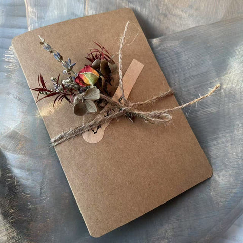 Beautiful Valentine's Day Greeting Card, Original Handmade Dried Flower Greeting Cards, Creative Birthday Greeting Card, Wedding Greeting Card, Unique Anniversary Greeting Card-HomePaintingDecor