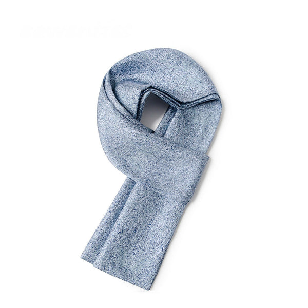 Silk Ascot For Men, British Style Long Scarf, Business Silk Scarf Men, Luxury Silk Neck Scarf, Silk Scarf For Suit, Formal Wear Silk Scarf, Mens Spring Autumn Scarf, Lightweight Silk Scarf Men-HomePaintingDecor