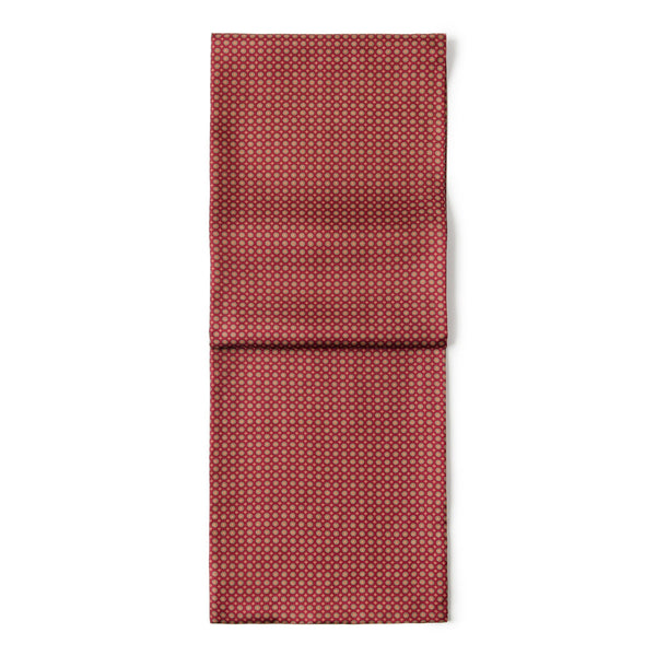 Red Mens Spring Autumn Scarf, Lightweight Silk Scarf Men, Formal Wear Silk Scarf, Silk Ascot For Men, Silk Neckerchief For Business, Mens Dress Silk Scarf, Long Silk Scarf for Men, High Quality Silk Necktie-HomePaintingDecor