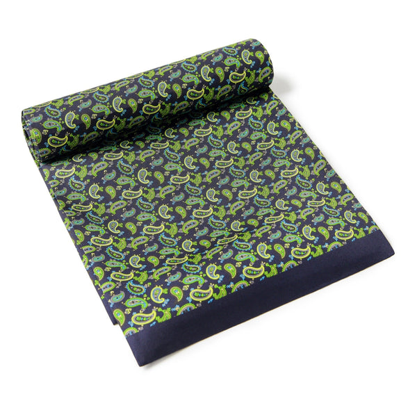 Formal Wear Silk Scarf, Silk Ascot For Men, Lightweight Silk Scarf Men, Green Silk Neckerchief For Business, Mens Spring Autumn Scarf, Mens Dress Silk Scarf, Long Silk Scarf for Men, High Quality Silk Necktie-HomePaintingDecor