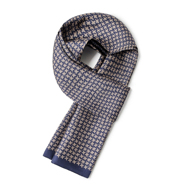 Lightweight Silk Scarf Men, Silk Neckerchief For Business, Formal Wear Silk Scarf, Silk Ascot For Men, Mens Spring Autumn Scarf, Mens Dress Silk Scarf, Long Silk Scarf for Men, High Quality Silk Necktie-HomePaintingDecor