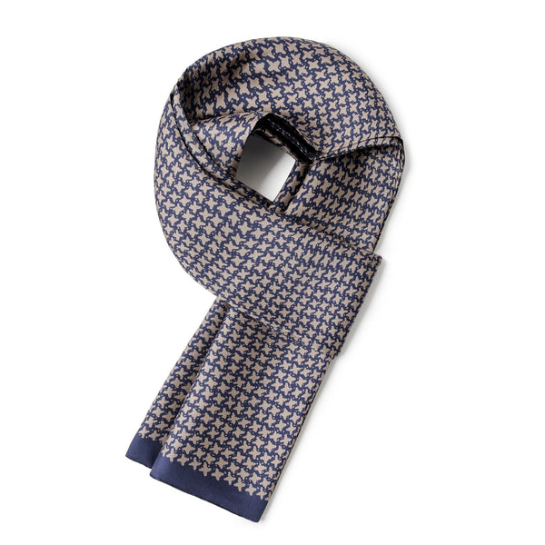 Lightweight Silk Scarf Men, Silk Neckerchief For Business, Formal Wear Silk Scarf, Silk Ascot For Men, Mens Spring Autumn Scarf, Mens Dress Silk Scarf, Long Silk Scarf for Men, High Quality Silk Necktie-HomePaintingDecor