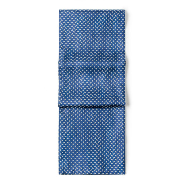 Formal Wear Silk Scarf, Silk Ascot For Men, Blue Mens Spring Autumn Scarf, Lightweight Silk Scarf Men, Silk Neckerchief For Business, Mens Dress Silk Scarf, Long Silk Scarf for Men, High Quality Silk Necktie-HomePaintingDecor