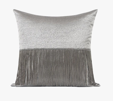 Decorative Throw Pillows for Couch, Abstract Contemporary Throw Pillow for Living Room, Large Grey Modern Sofa Throw Pillows-HomePaintingDecor