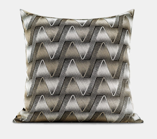 Large Square Decorative Throw Pillows for Couch, Geometric Modern Sofa Pillows, Large Decorative Throw Pillows, Geometric Sofa Pillows for Interior Design-HomePaintingDecor