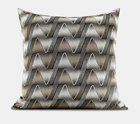 Large Square Decorative Throw Pillows for Couch, Geometric Modern Sofa Pillows, Large Decorative Throw Pillows, Geometric Sofa Pillows for Interior Design-HomePaintingDecor