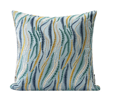 Square Modern Pillows for Couch, Contemporary Modern Sofa Pillows, Decorative Throw Pillows for Bedroom, Large Throw Pillow for Living Room-HomePaintingDecor