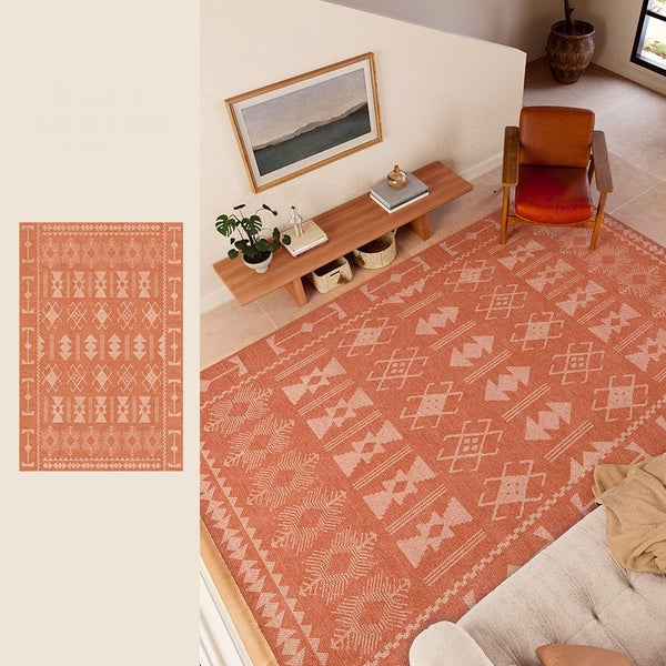 Modern Rugs for Living Room, Mid Century Area Rugs for Bedroom, Large Contemporary Area Rugs for Dining Room-HomePaintingDecor