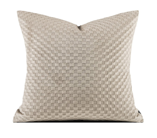 Contemporary Throw Pillows for Living Room, Modern Sofa Pillows, Modern Square Pillows, Large Decorative Pillows for Couch-HomePaintingDecor