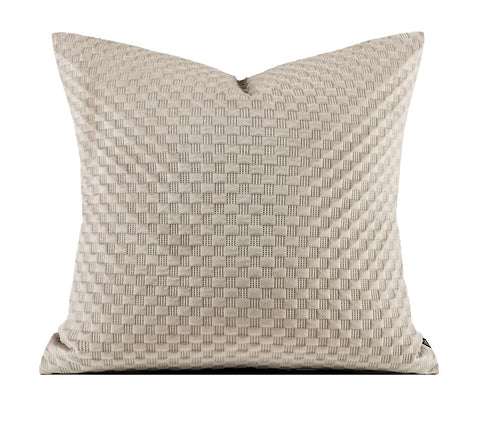 Contemporary Throw Pillows for Living Room, Modern Sofa Pillows, Modern Square Pillows, Large Decorative Pillows for Couch-HomePaintingDecor