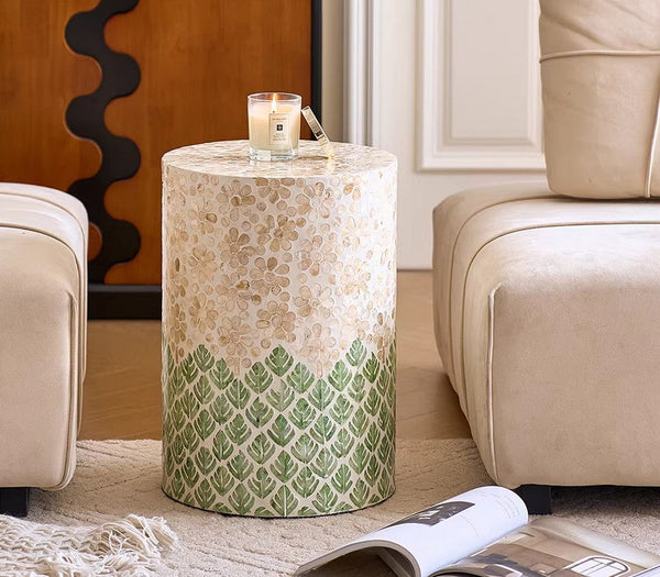 Small End Table, Portable Casual Side Table, Shell Small Sofa Side Table, Modern Side Table, Contemporary Bedside Table, Bedside Small Side Table, Creative Coffee Table, Contemporary Side Table-HomePaintingDecor