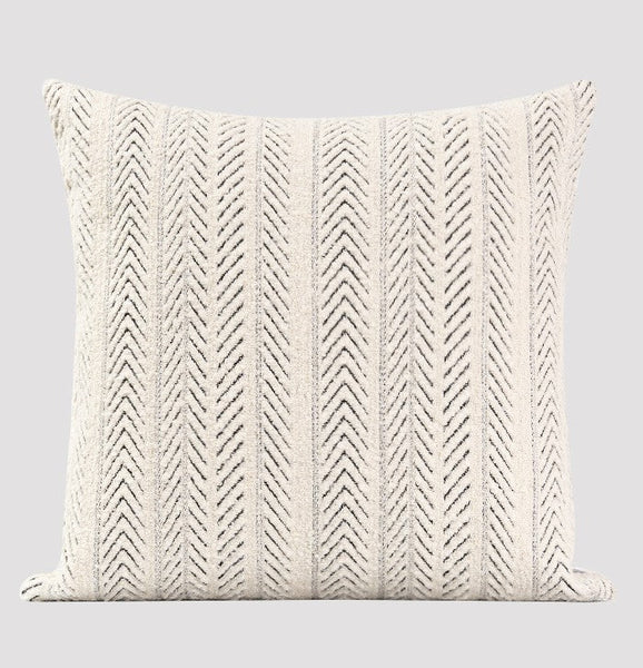 Extra Large Decorative Pillows for Couch, Modern Sofa Pillows, Contemporary Throw Pillows for Living Room, Modern Square Pillows-HomePaintingDecor