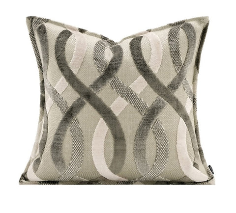 Modern Pillows for Couch, Luxury Abstract Decorative Throw Pillows for Living Room, Large Modern Sofa Pillow Cases, Decorative Pillow Covers-HomePaintingDecor