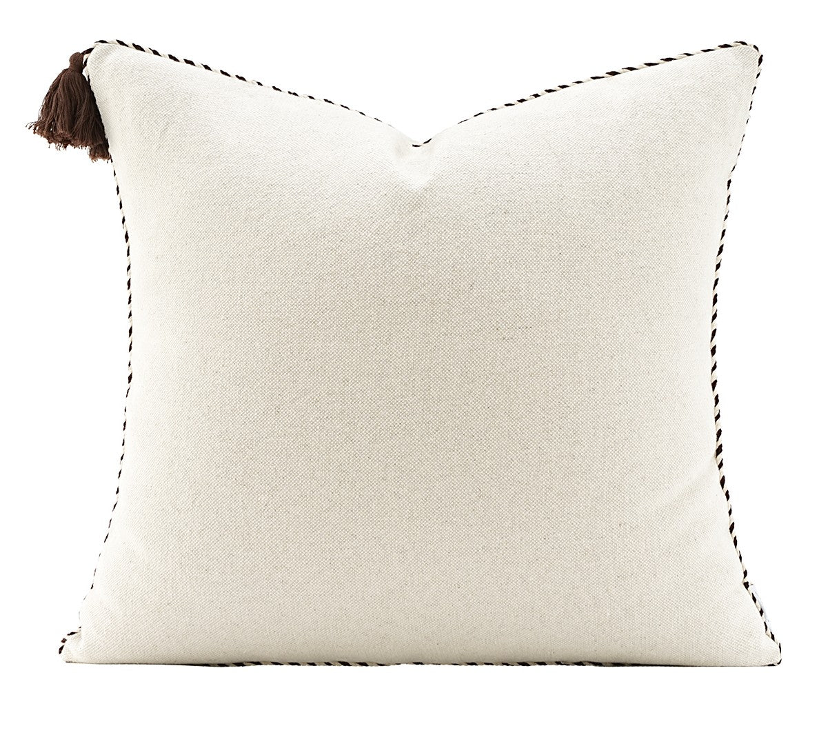 Modern Sofa Pillows, Modern Square Pillows, Simple White Decorative Pillows for Couch,Contemporary Throw Pillows for Living Room-HomePaintingDecor