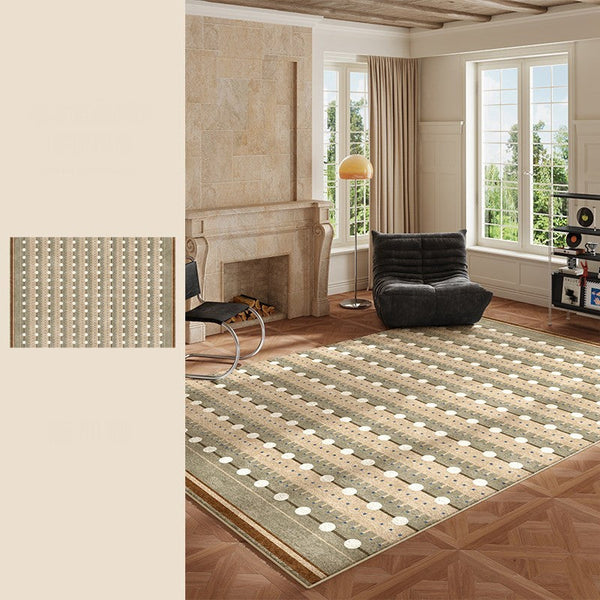 Contemporary Area Rugs for Dining Room, Large Modern Rugs for Living Room, Mid Century Modern Rugs for Bedroom-HomePaintingDecor