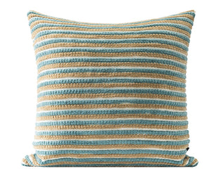 Large Decorative Throw Pillows, Abstract Modern Sofa Pillows, Contemporary Square Modern Throw Pillows for Couch, Simple Throw Pillow for Interior Design-HomePaintingDecor