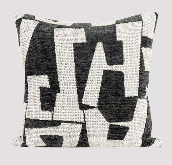 Contemporary Modern Sofa Pillows, Modern Pillows for Couch, Decorative Throw Pillows for Bedroom, Large Modern Pillow for Living Room-HomePaintingDecor