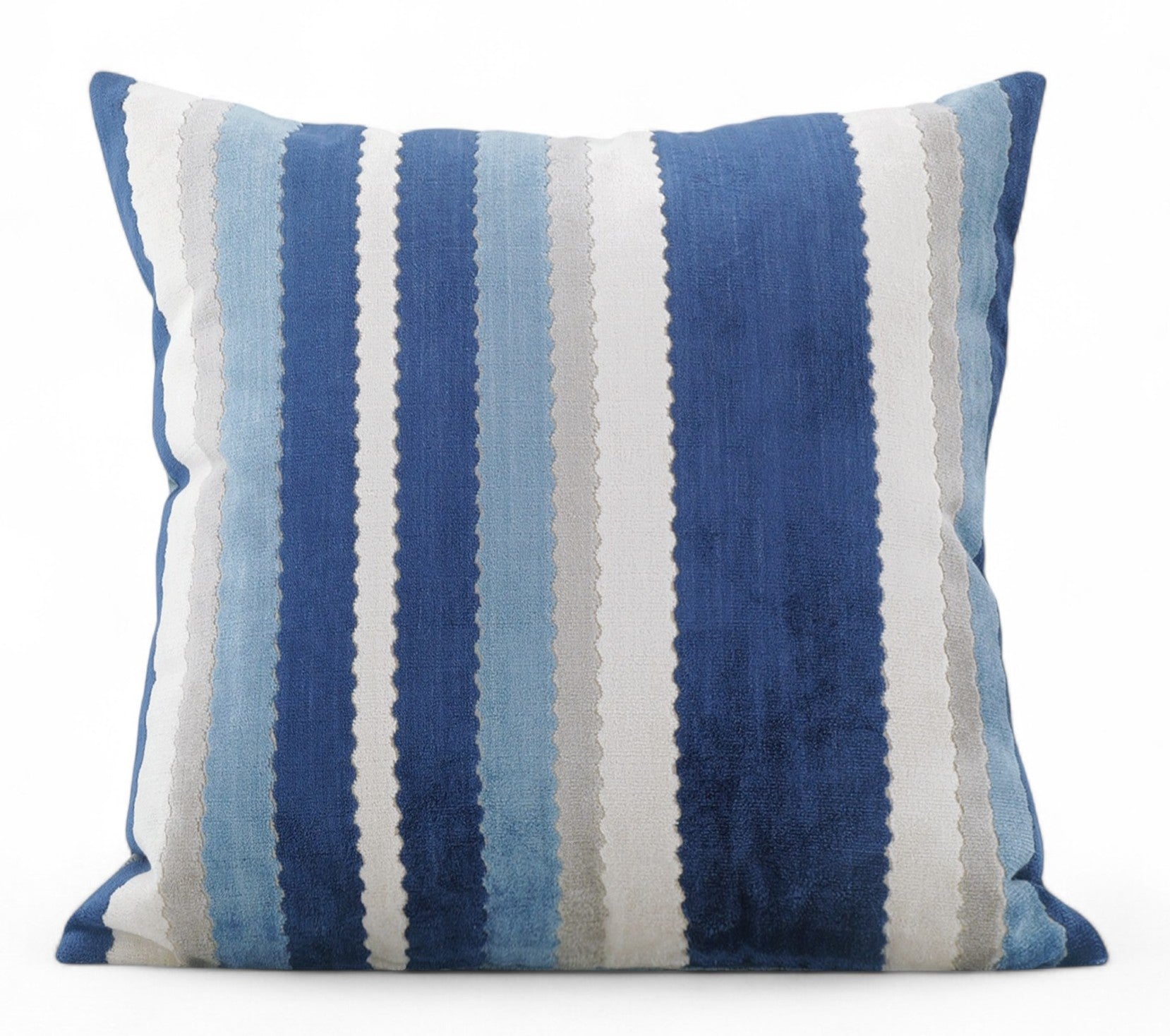 Contemporary Square Modern Throw Pillows for Couch, Large Abstract Blue Decorative Throw Pillows, Simple Throw Pillow for Interior Design, Modern Sofa Pillows-HomePaintingDecor