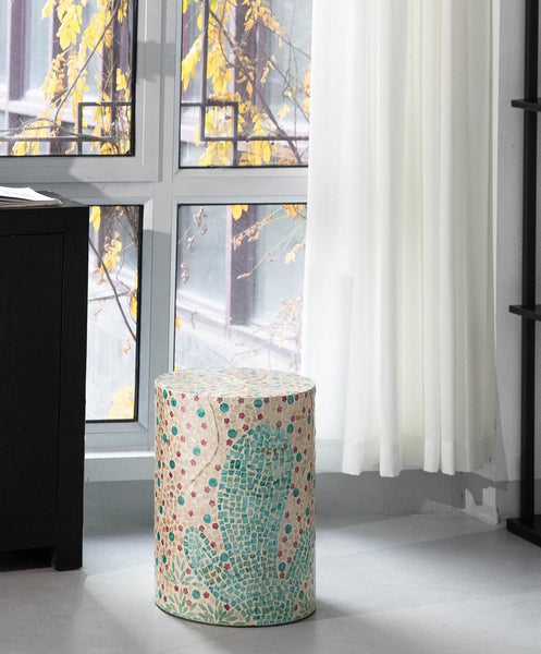 Unique Small End Table, Portable Casual Side Table, Creative Coffee Table, Contemporary Small Sofa Side Table, Shell Small Side Table-HomePaintingDecor