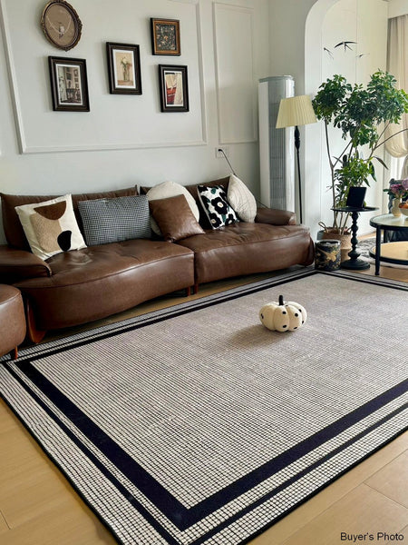 Geometric Modern Rugs for Sale, Contemporary Modern Rugs for Bedroom, Modern Rug Placement Ideas for Living Room, Abstract Rugs for Dining Room-HomePaintingDecor