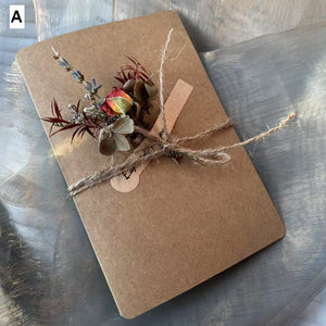 Creative Birthday Greeting Card, Wedding Greeting Card, Unique Anniversary Greeting Card, Beautiful Valentine's Day Greeting Card, Original Handmade Dried Flower Greeting Cards-HomePaintingDecor